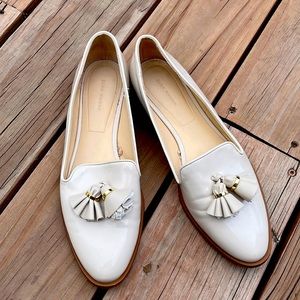 Zara eggshell size 39 women’s loafer